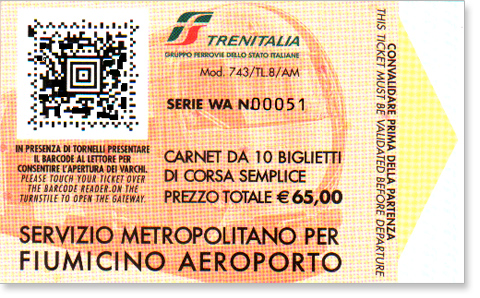 FR1 Fiumicino Aeroporto - Fara Sabina Orte: risparmiare sull'acquisto dei biglietti